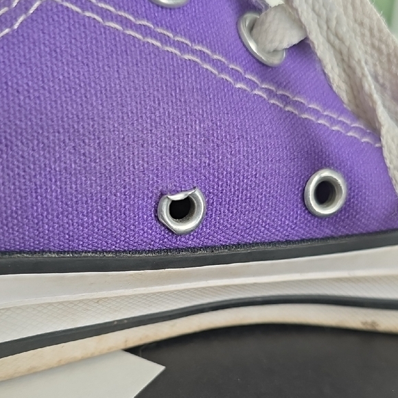 Converse Violet Canvas Sneakers - Picture 4 of 5